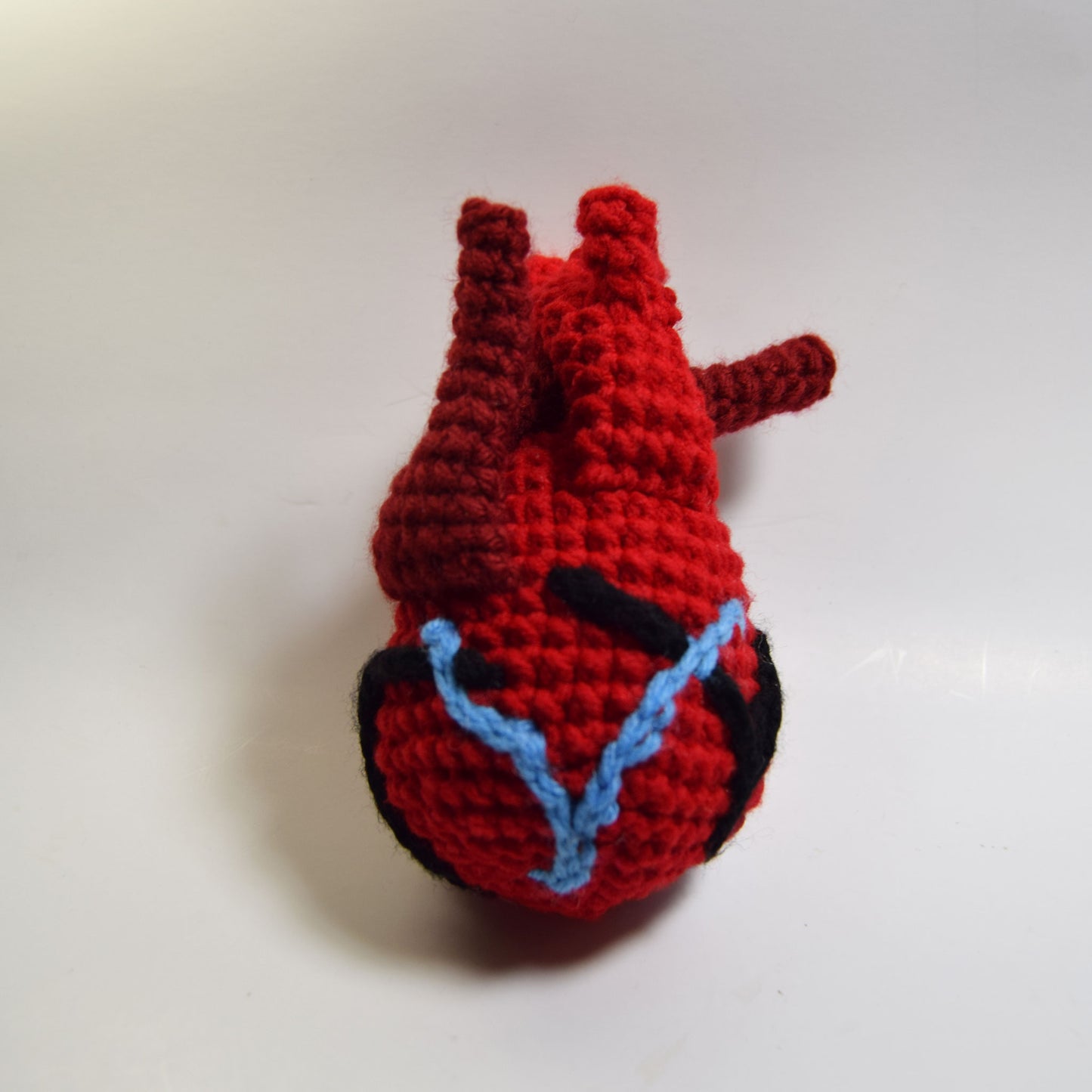 Anatomical Heart Crochet Plush