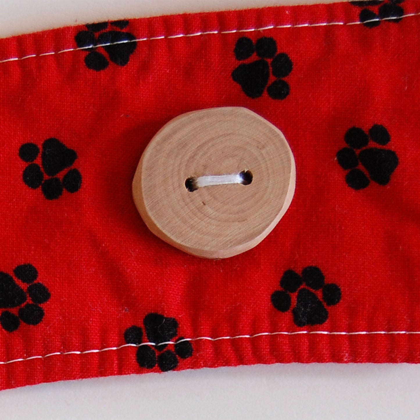 Paw Print Cotton Cup Sleeve