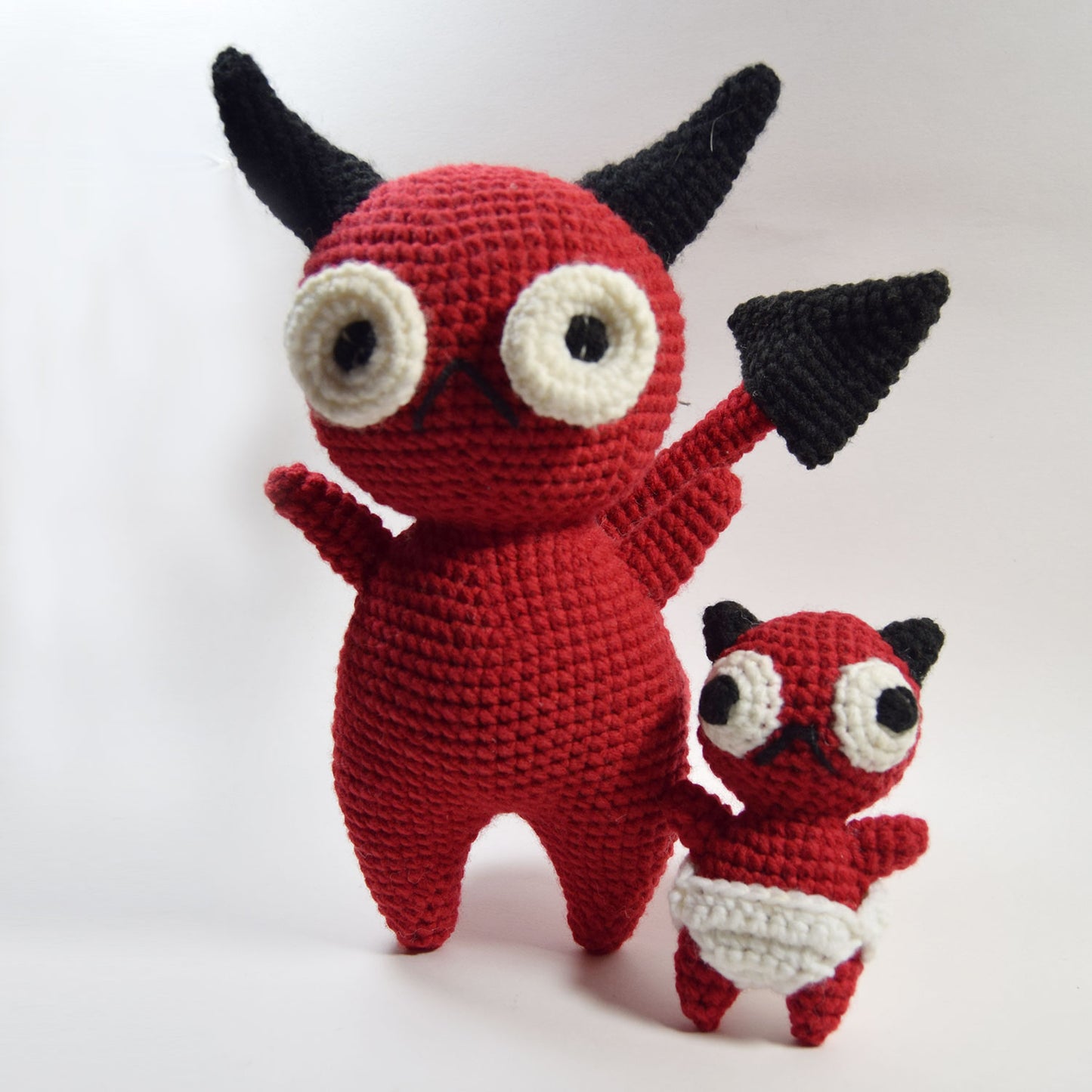 Satan & Baby Satan Crochet Pattern