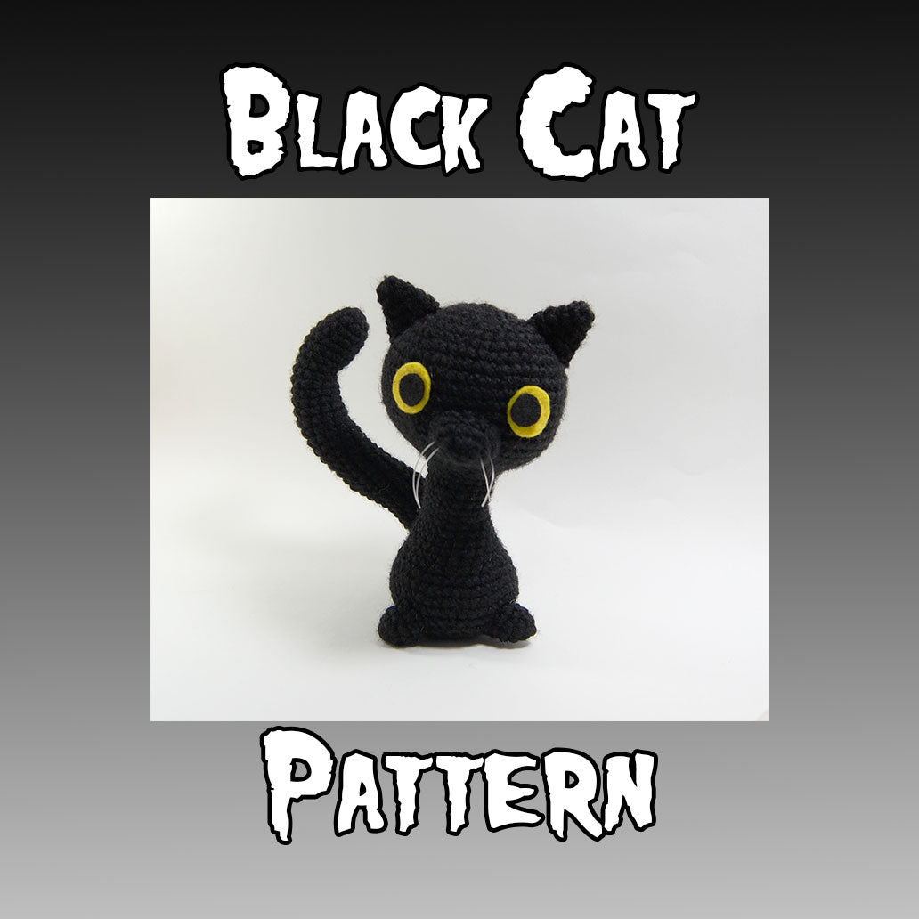 Black Cat Crochet Pattern