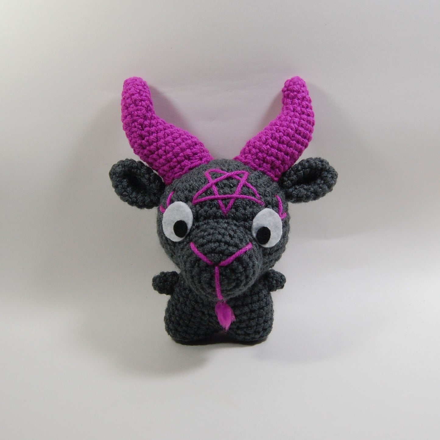 Baby Baphomet Crochet Pattern + Coloring Page