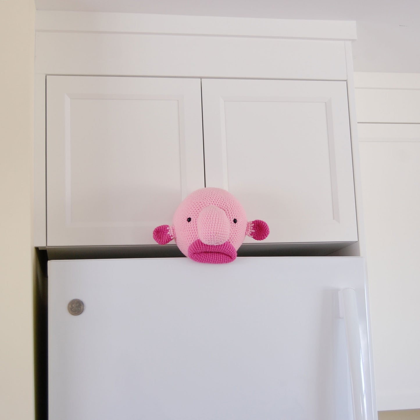 Blobfish Amigurumi Faux Taxidermy