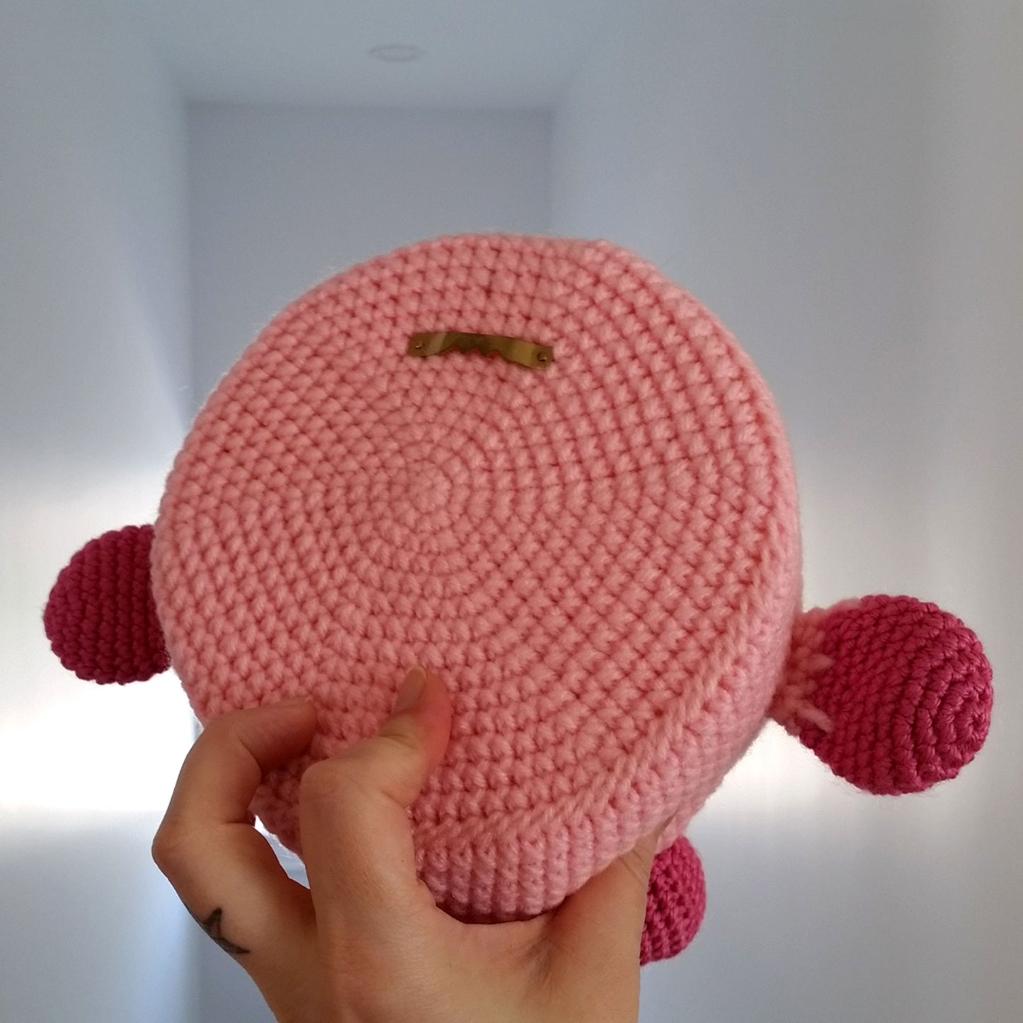 Blobfish Amigurumi Faux Taxidermy