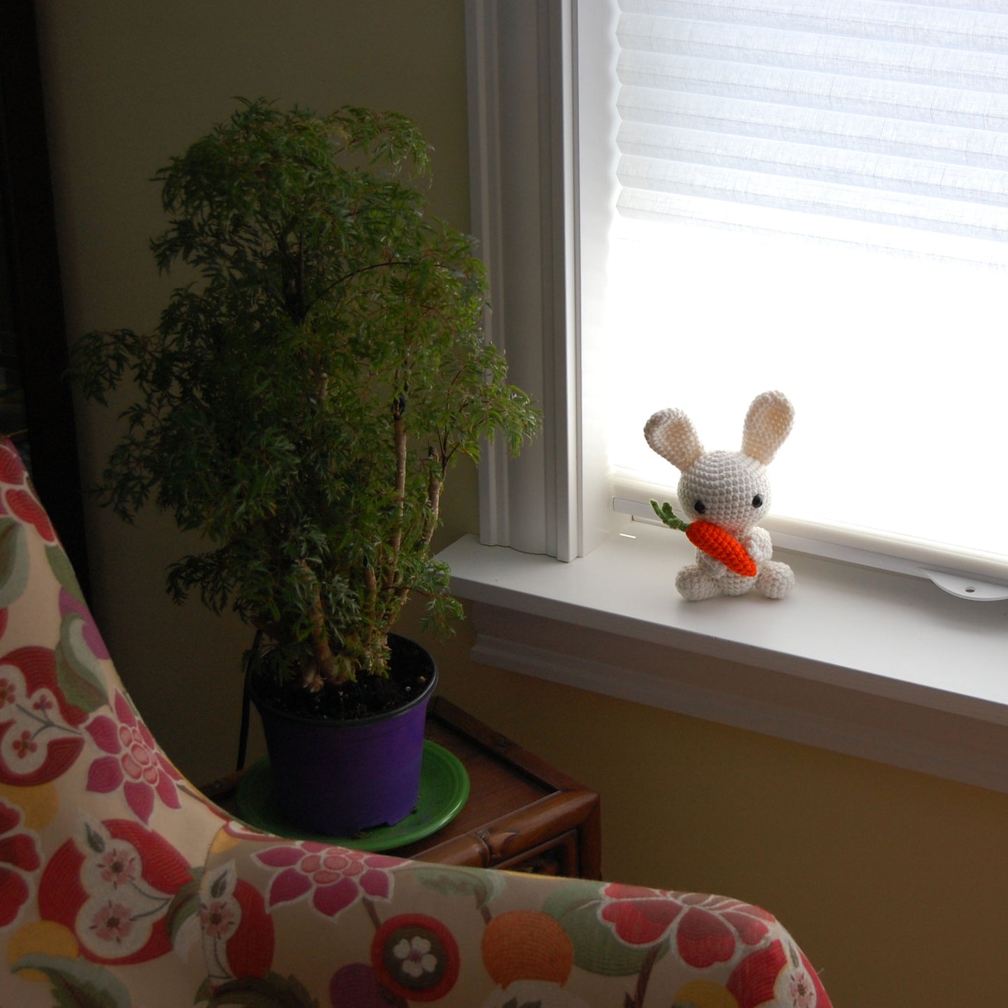 Bunny with Carrot Amigurumi