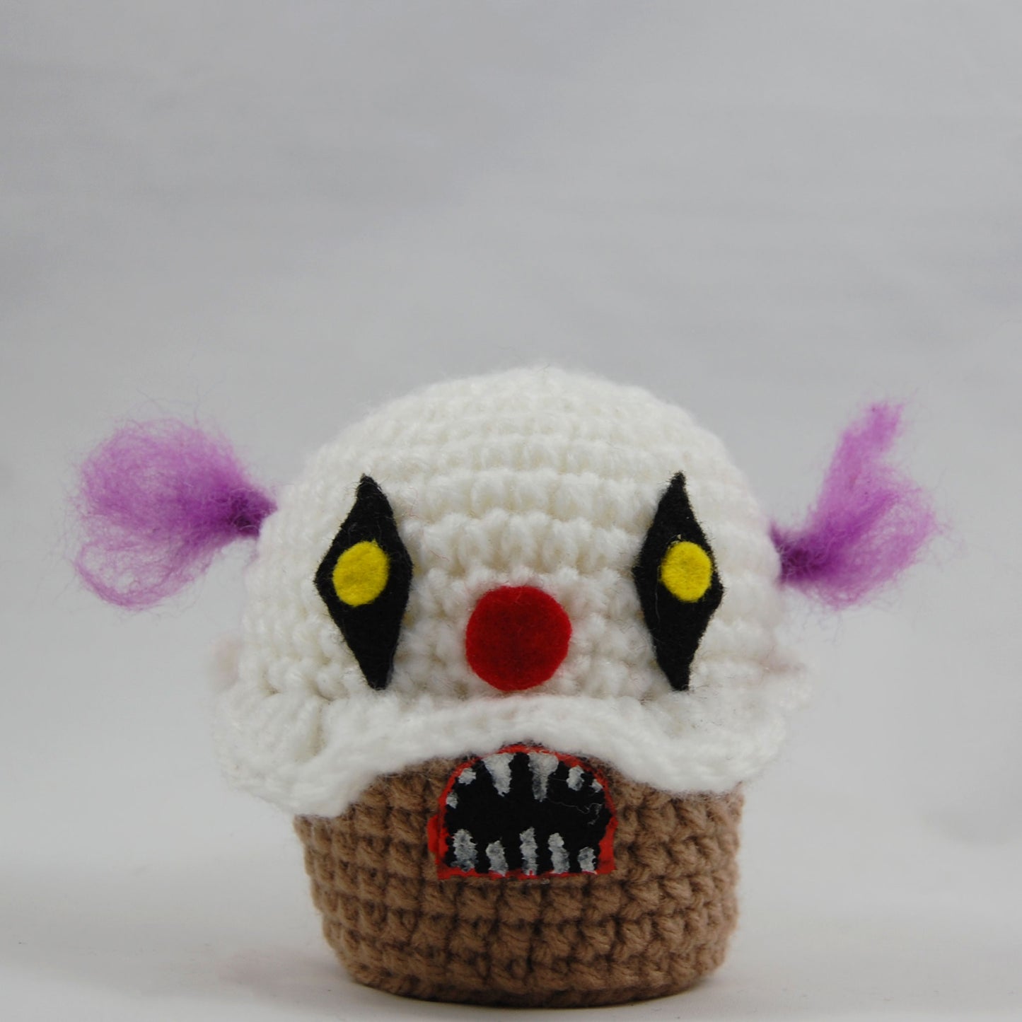 Creepy Clown Cupcake