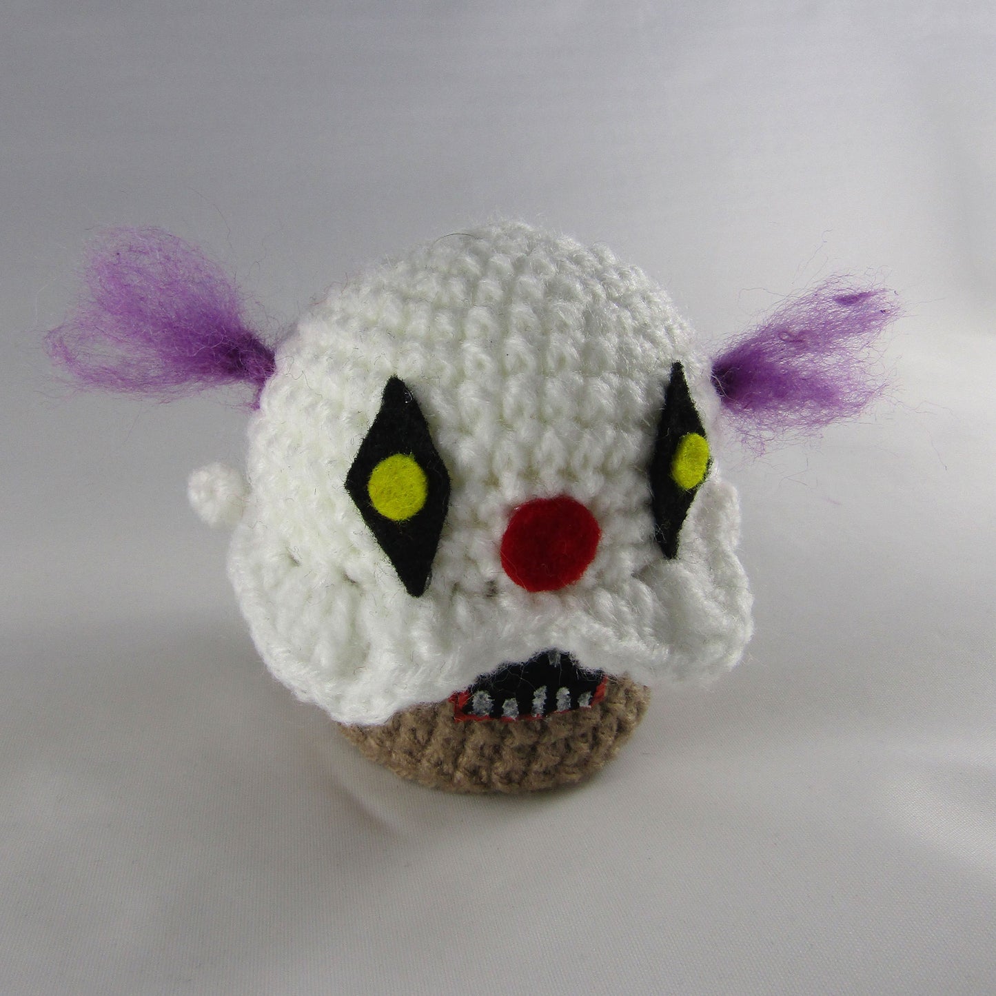 Creepy Clown Cupcake