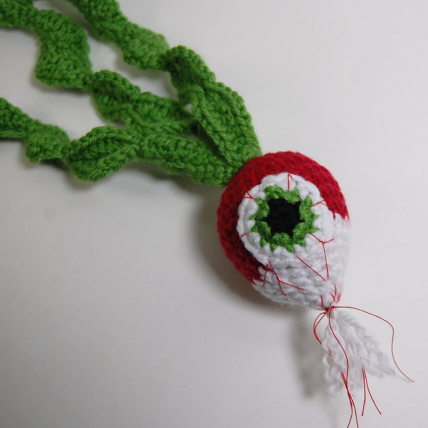 Eyeball Radish Crochet Pattern