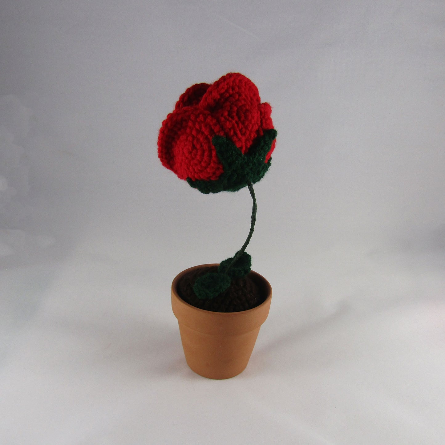 Eye Ball Rose Crochet Pattern