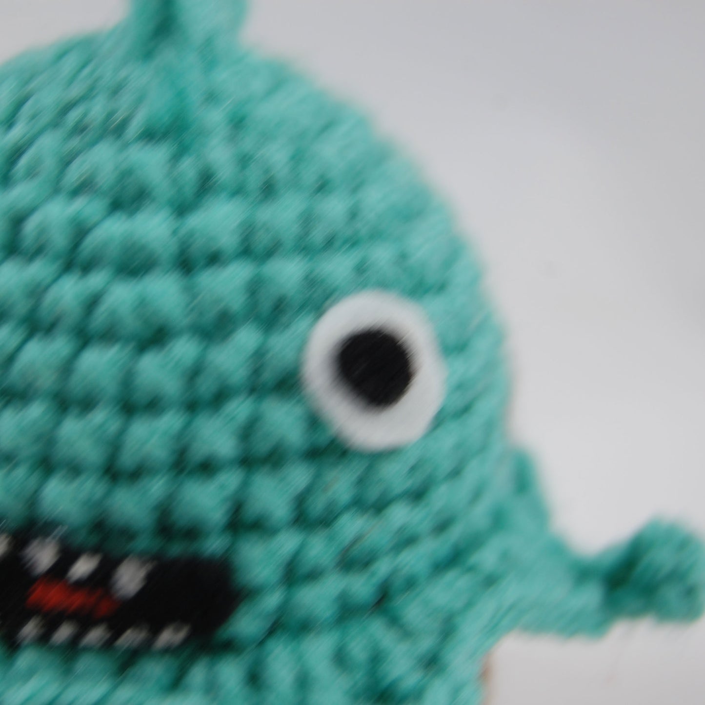 Fish Man Crochet Cupcake