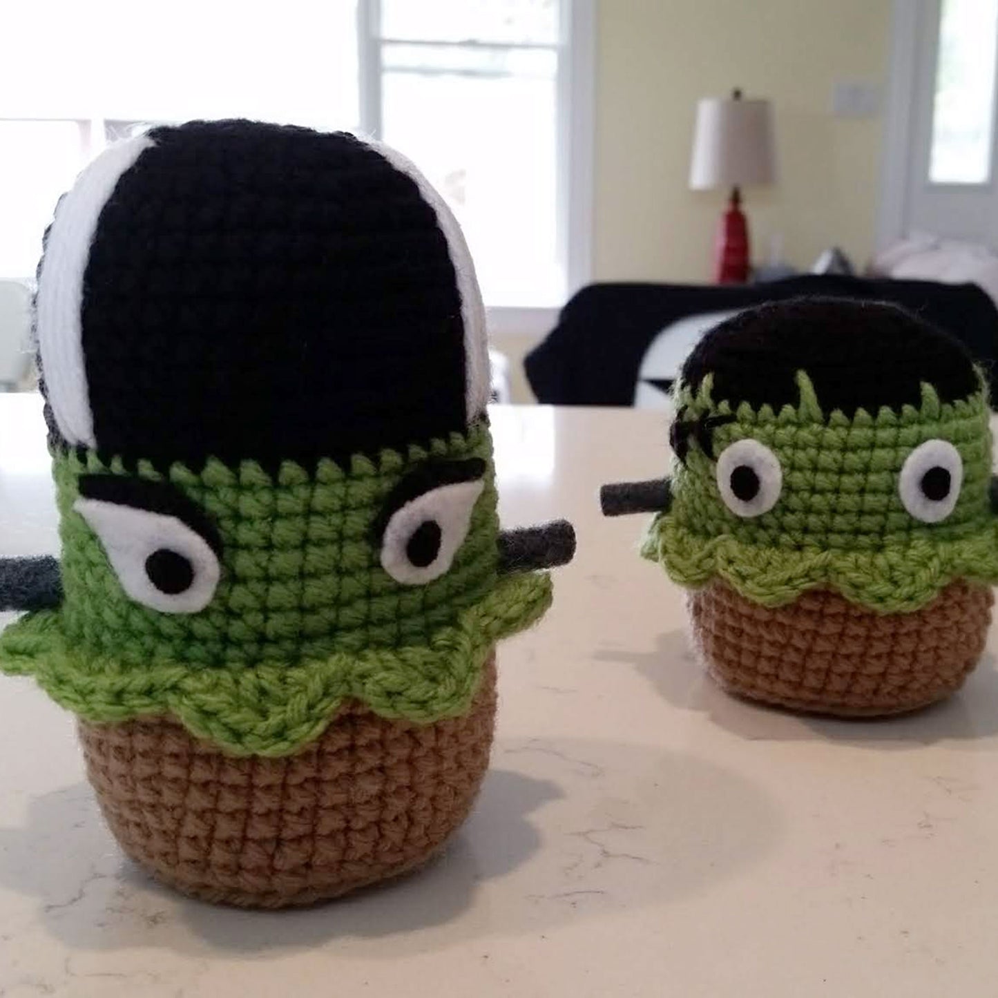 Frankenstein Crochet Cupcakes