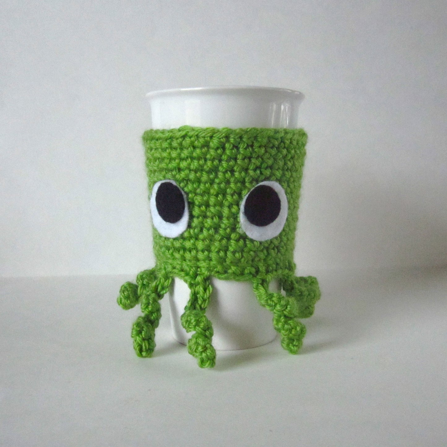 Green Octopus Mug Cozy