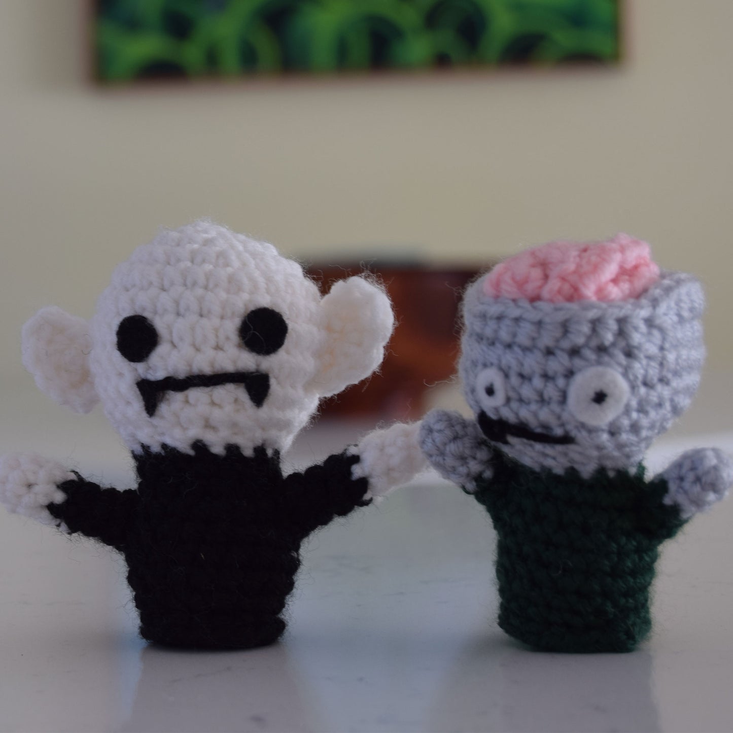 Nosferatu + Zombie Mini Plushies