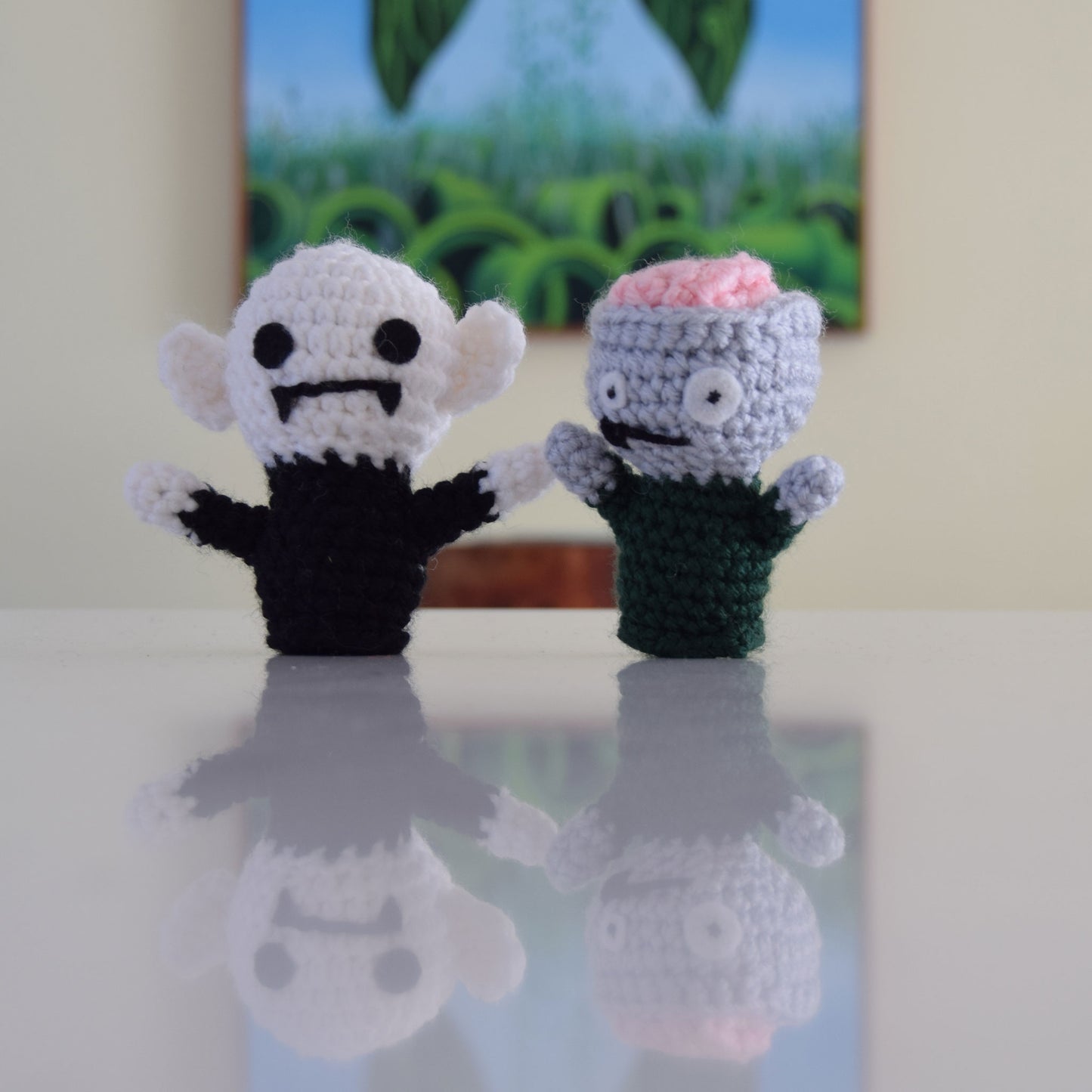 Nosferatu + Zombie Mini Plushies