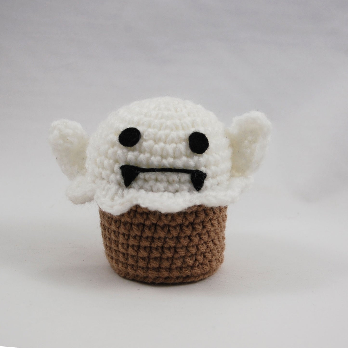 Nosferatu Crochet Cupcake