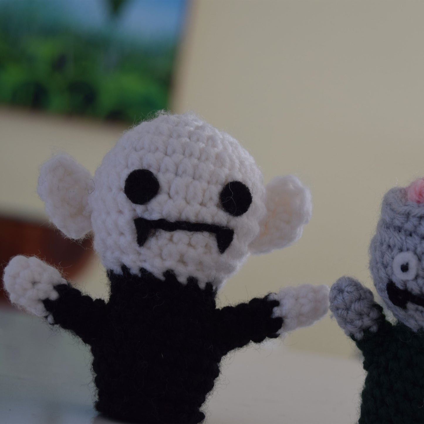 Nosferatu + Zombie Mini Plushies