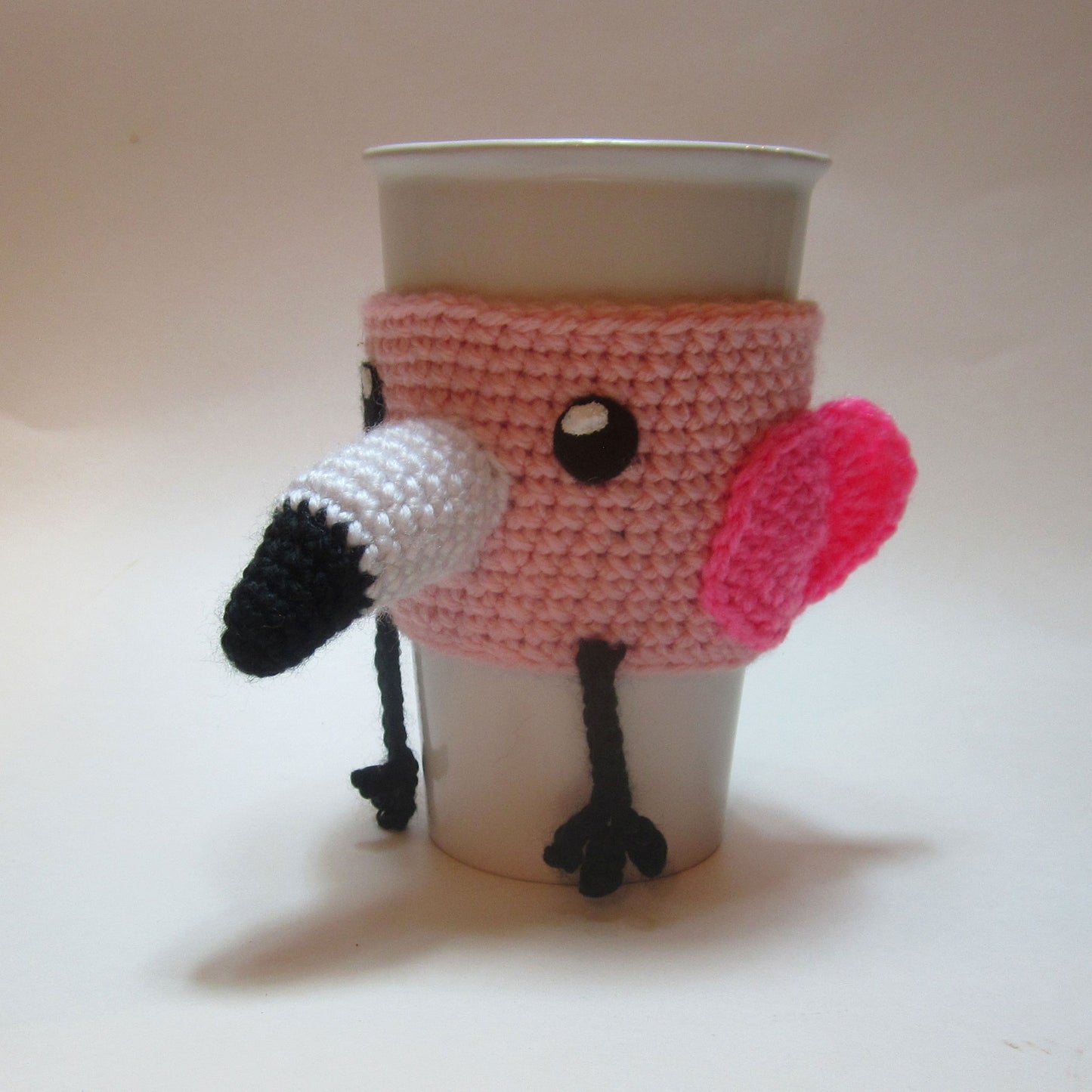 Pink Flamingo Cup Cozy