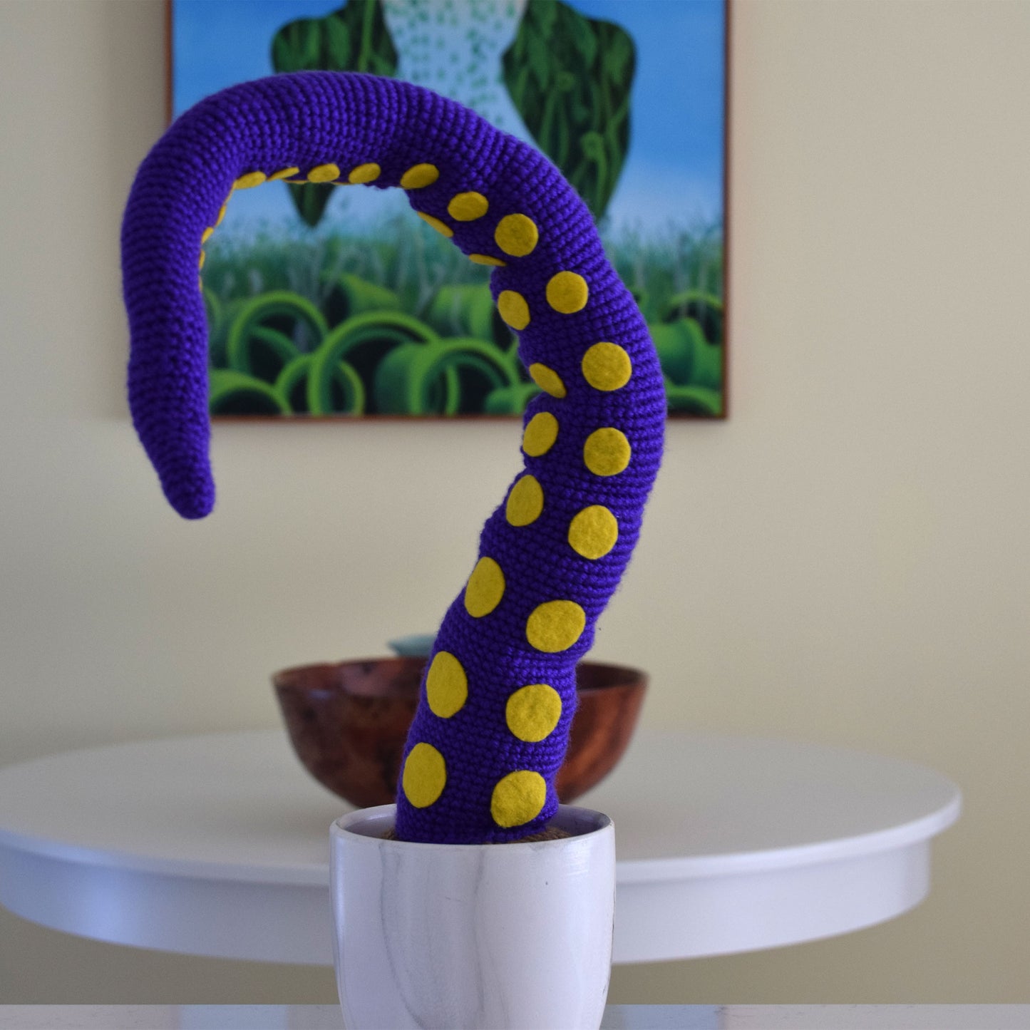 Purple Tentacle Plant