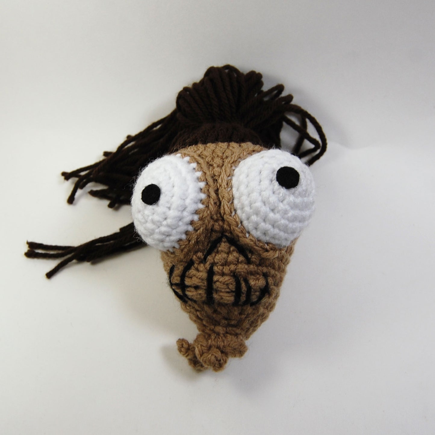 Shrunken Head Plushie (made to order)