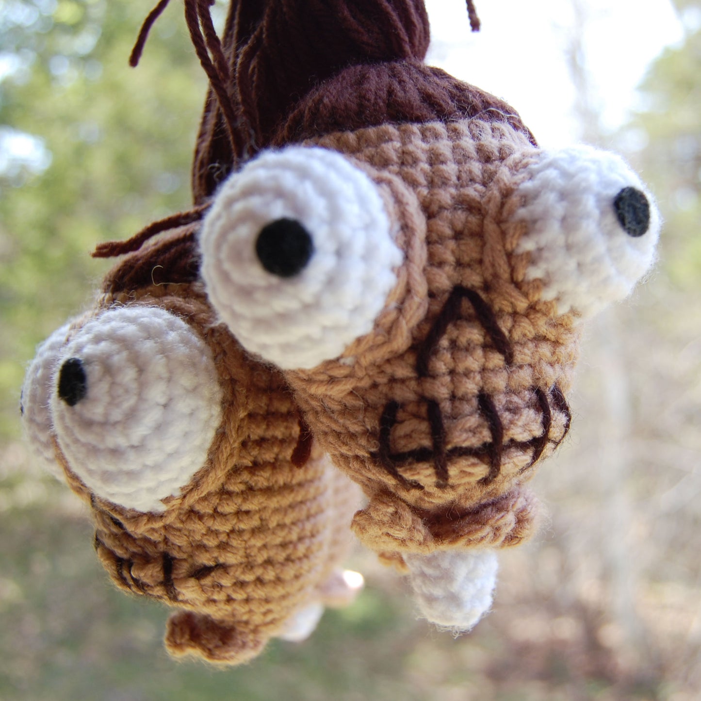 Shrunken Head Plushie (made to order)