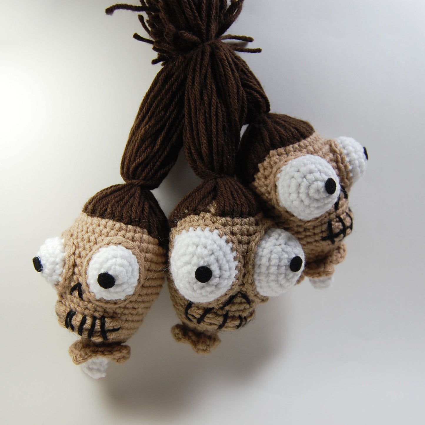 Shrunken Head Plushie (made to order)