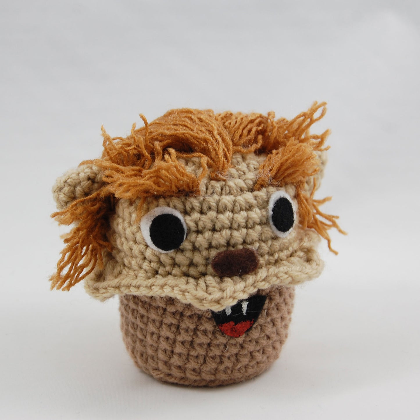 WolfBoy Crochet Cupcake