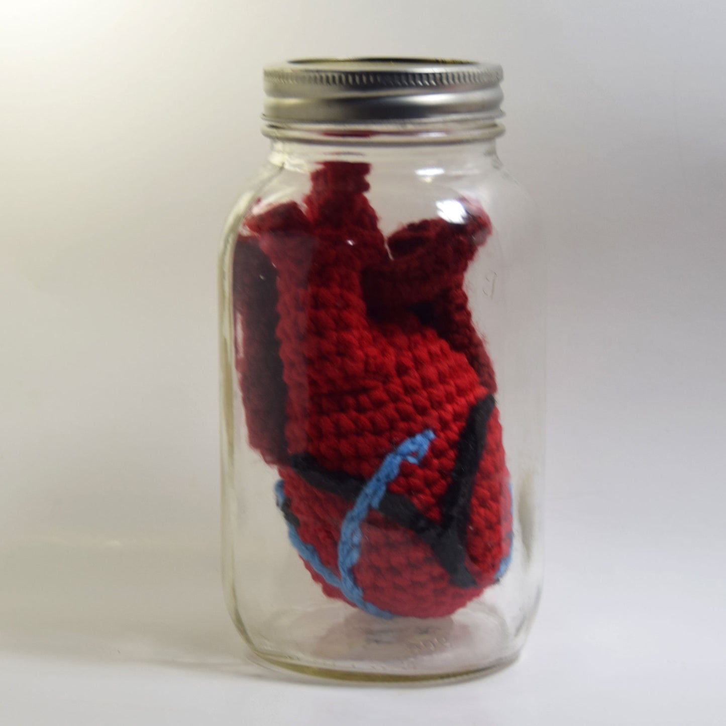 Anatomical Heart Crochet Pattern