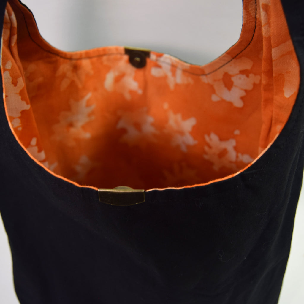 Black Boho Bag