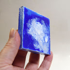 Blue Waves Abstract Small Canvas