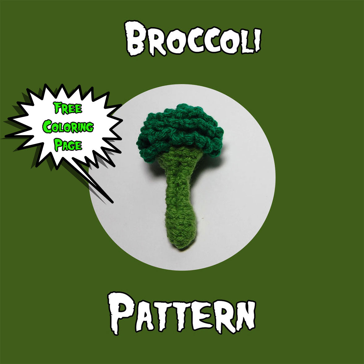 Broccoli Crochet Pattern