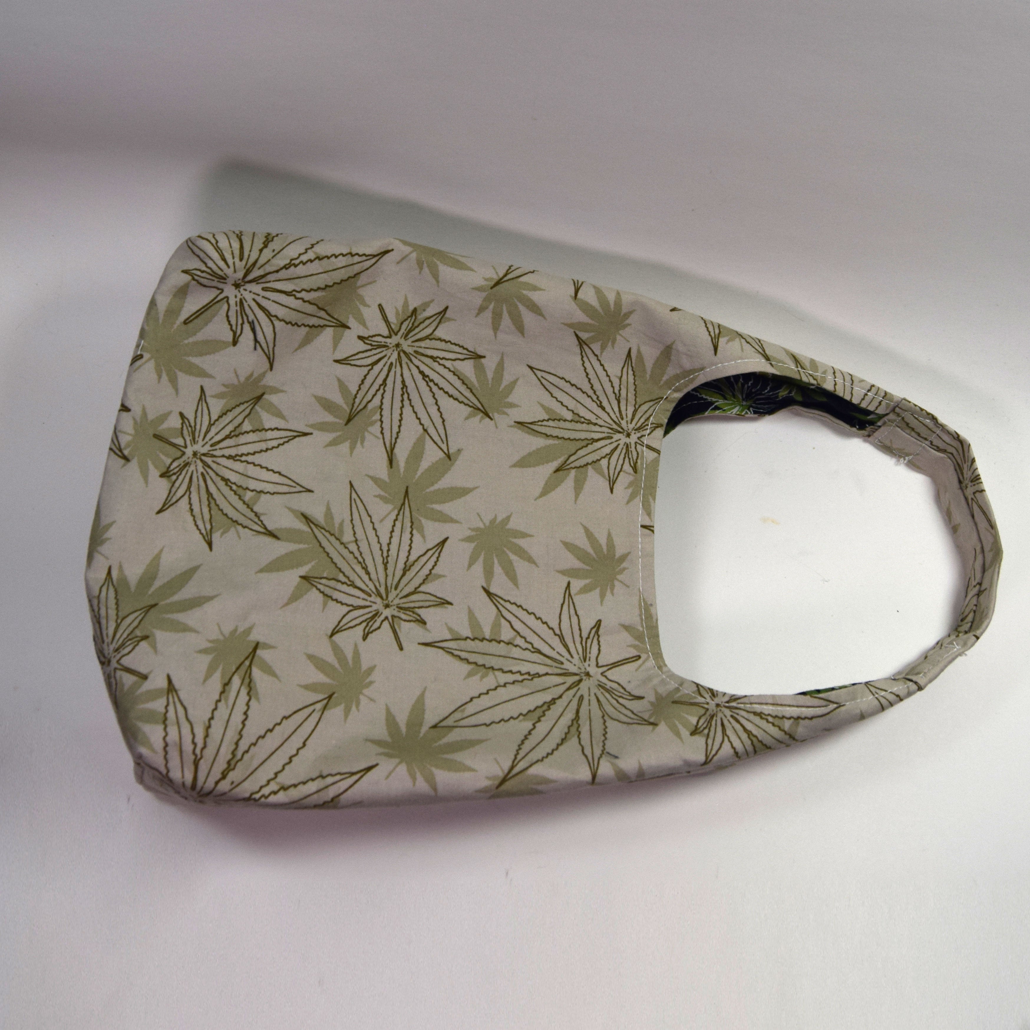 Cannabis Leaf Hobo Bag