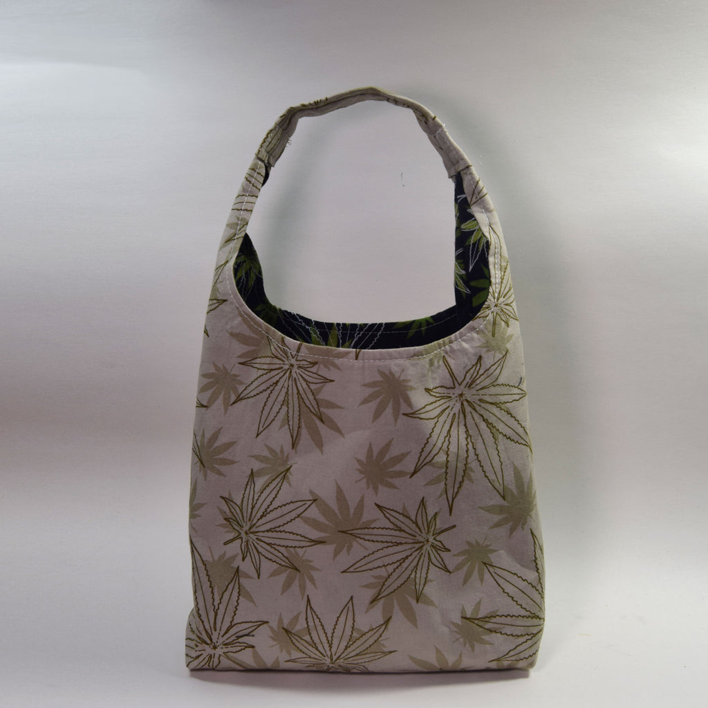 Cannabis Leaf Hobo Bag