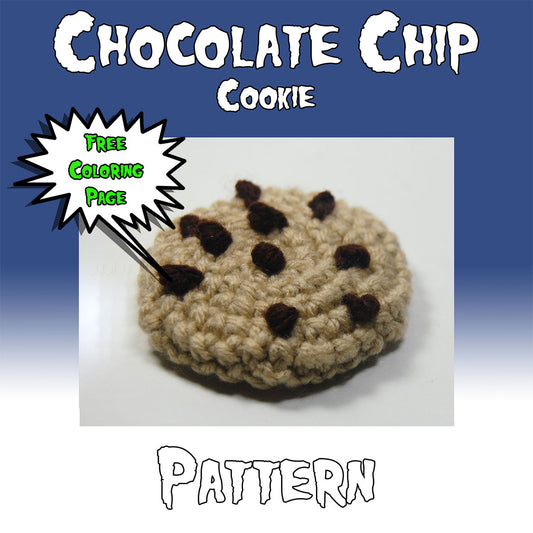 Crochet Chocolate Chip Cookie Pattern