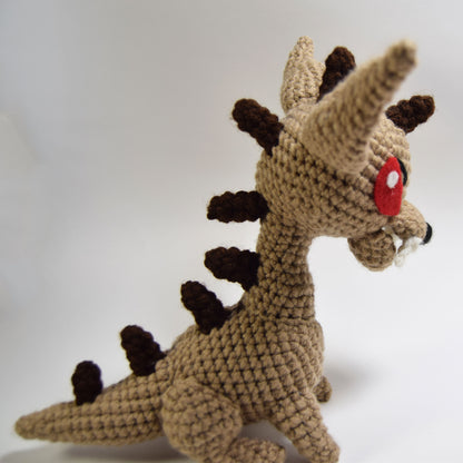 Chupacabra Crochet Pattern + Coloring Page