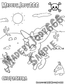 Chupacabra Crochet Pattern + Coloring Page