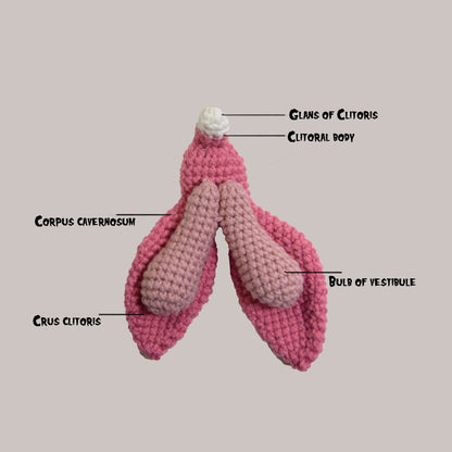 Clitoris Crochet Pattern