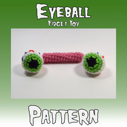 Eyeball Fidget Toy Crochet Pattern
