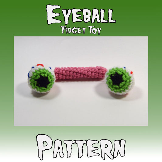 Eyeball Fidget Toy Crochet Pattern