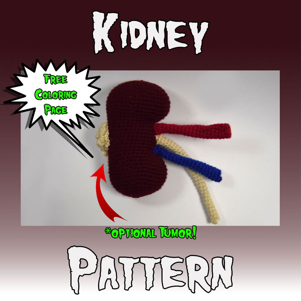 Kidney Crochet Pattern
