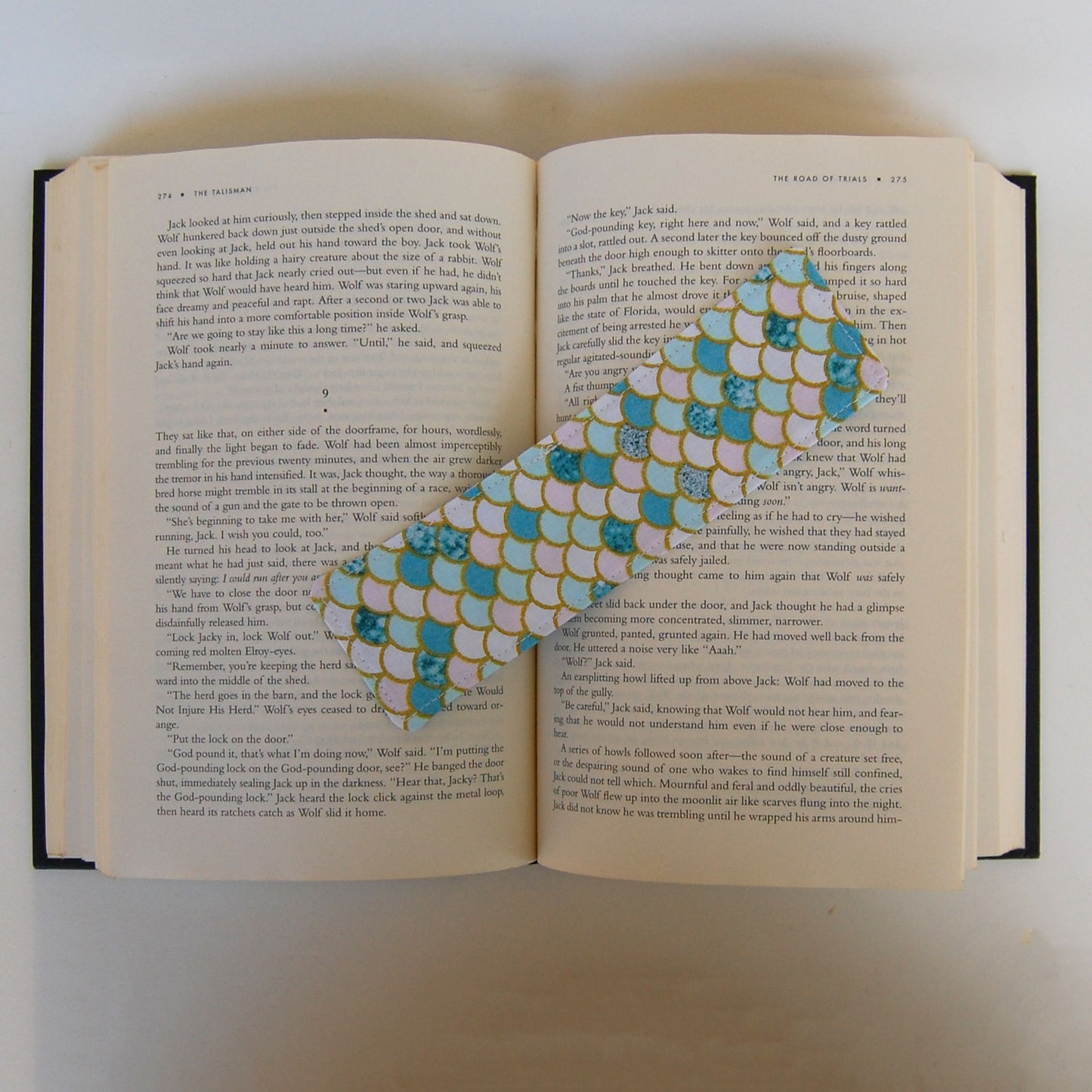 Mermaid Tail Fabric Bookmark