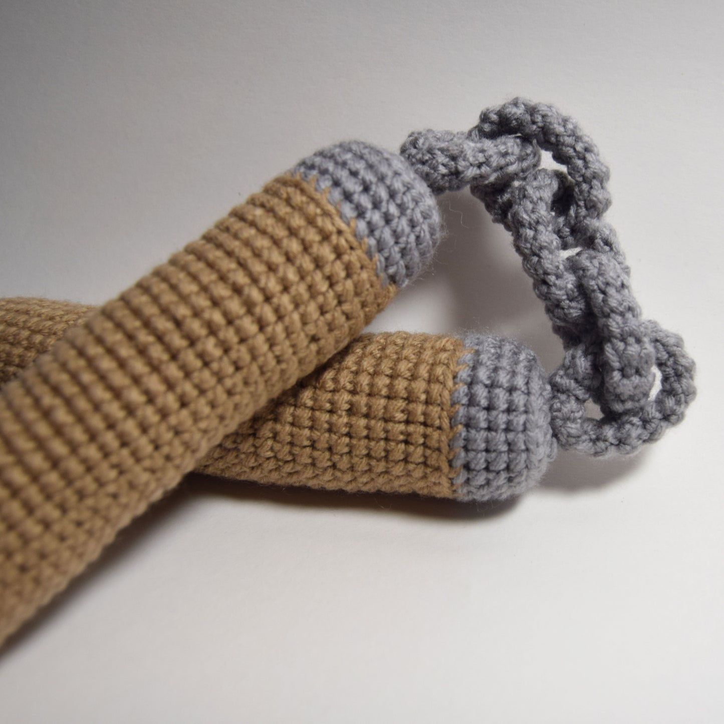 Nunchucks Crochet Pattern + Coloring Page