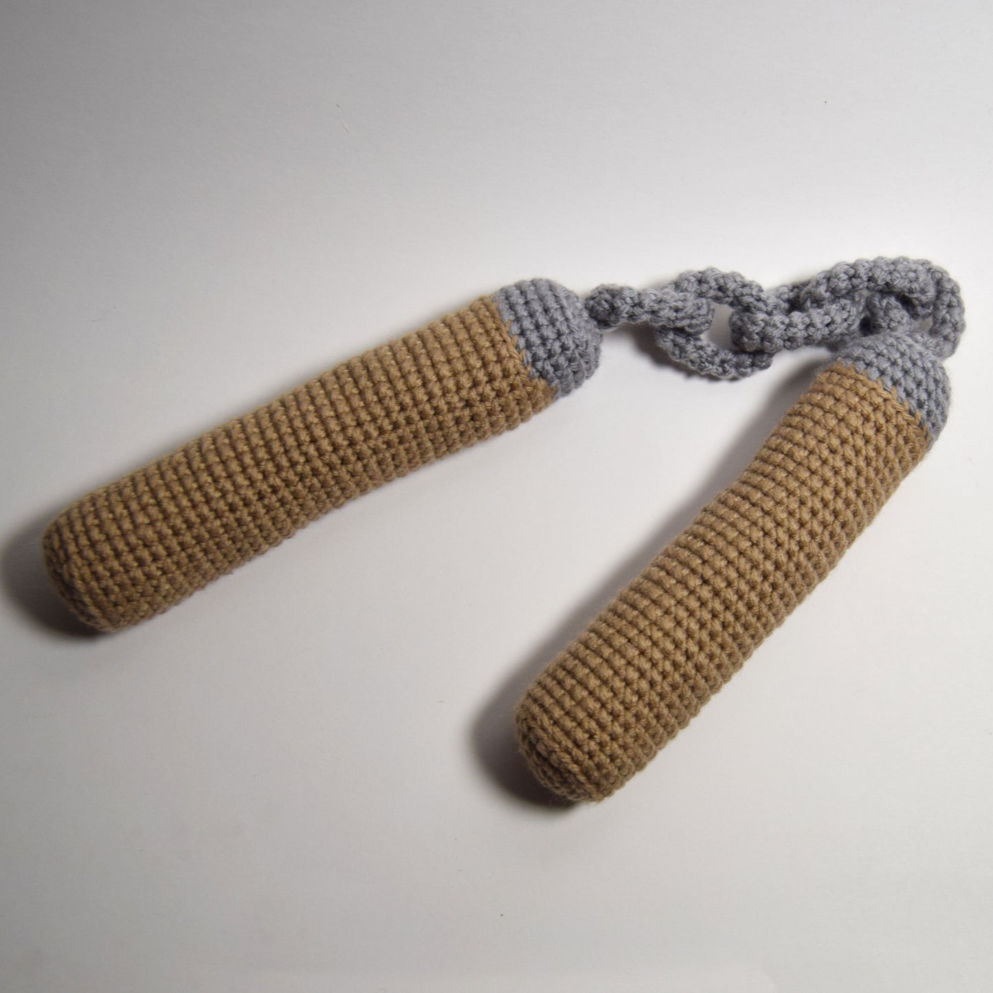 Nunchucks Crochet Pattern + Coloring Page