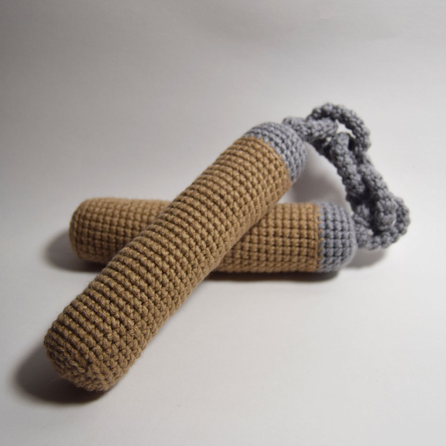 Nunchucks Crochet Pattern + Coloring Page