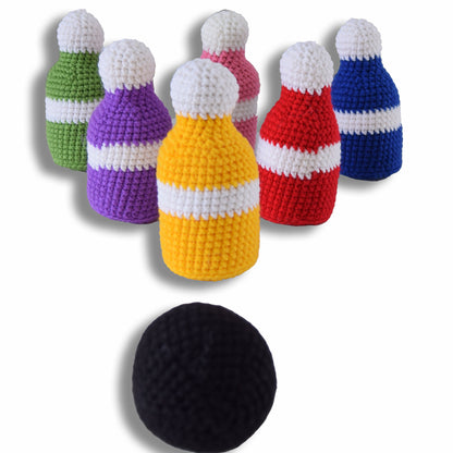 Rainbow Bowling Crochet Pattern