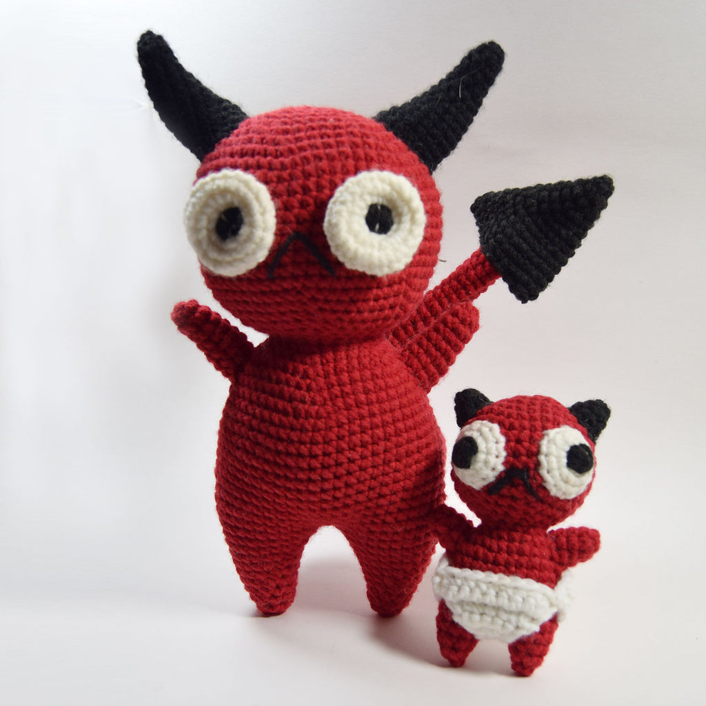 Satan & Baby Satan Crochet Pattern