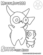 Satan & Baby Satan Crochet Pattern
