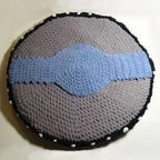 Shield Crochet Pattern + Coloring Page