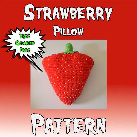 Strawberry Pillow Pattern