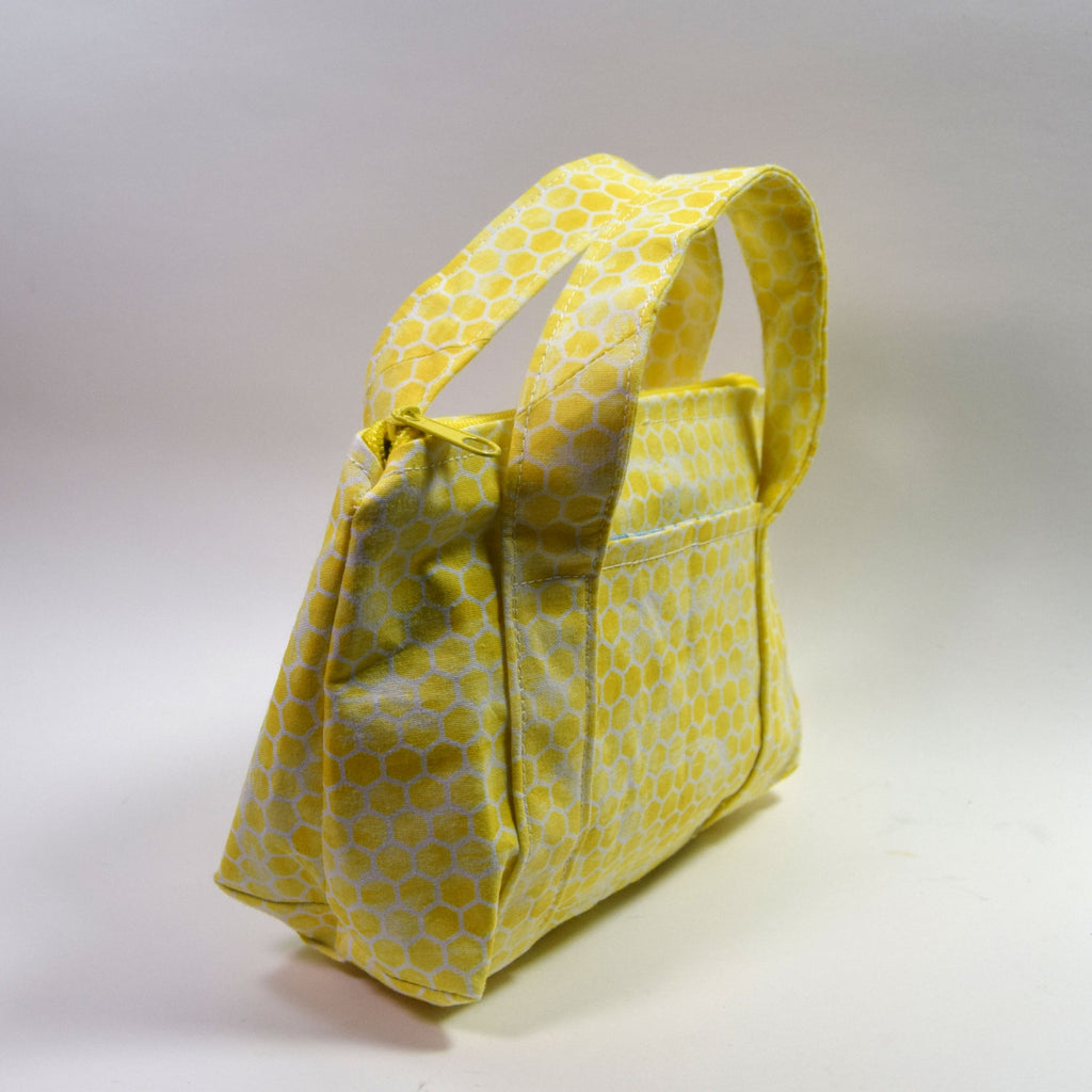Mini Tote Bag with Zipper