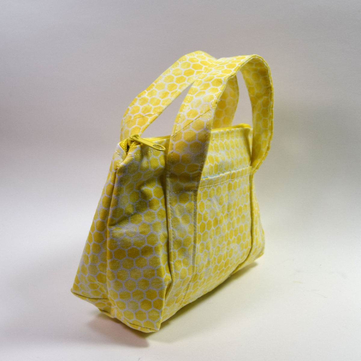 Mini Tote Bag with Zipper