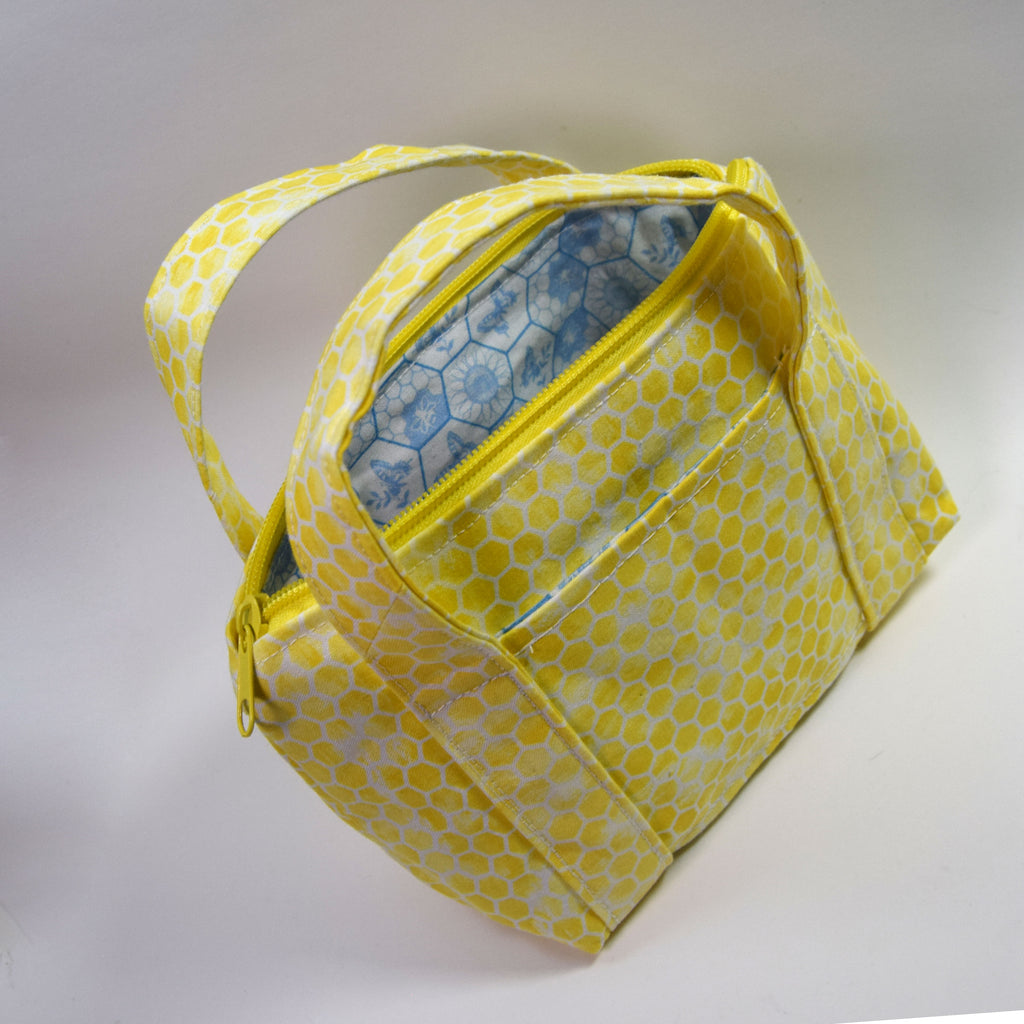 Mini Tote Bag with Zipper